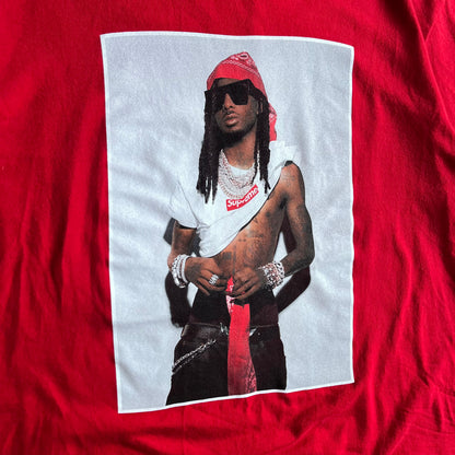 Supreme Playboi Carti Portrait Tee - Red