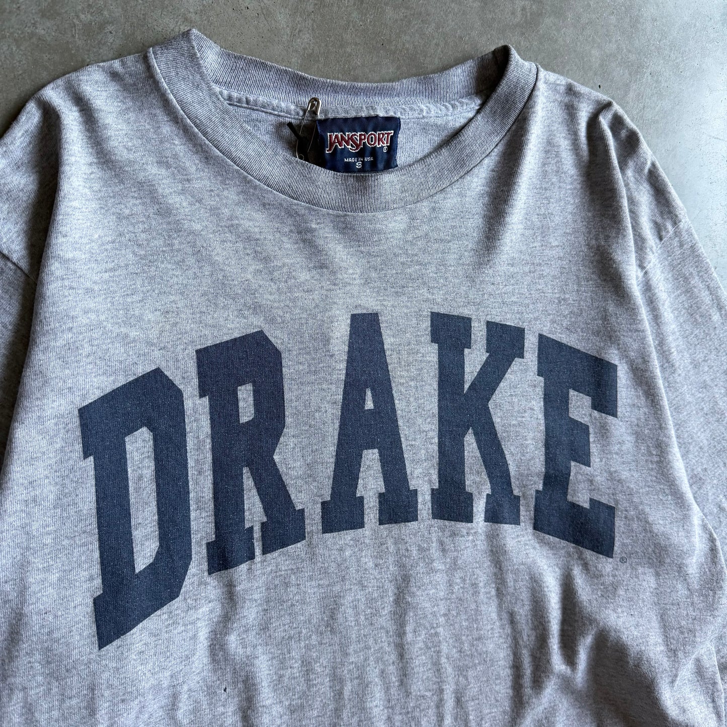 Y2K Jansport Drake University Spell-Out Longsleeve