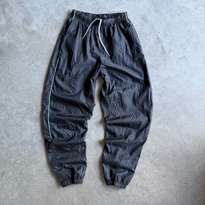 Vintage Nike Lined Black Nylon Track Pants