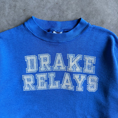 Vintage Drake Relays Cracked Spell-Out Sweatshirt