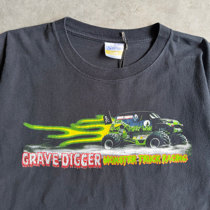 Y2K Monster Jam Grave Digger T Shirt
