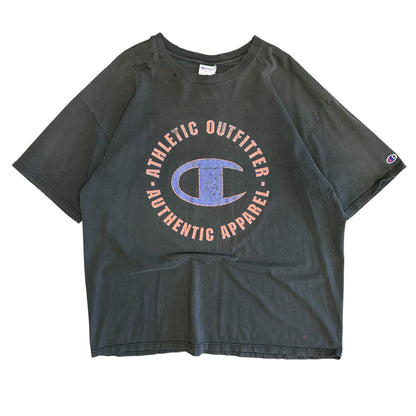 Vintage Distressed Champion Athletics Tee