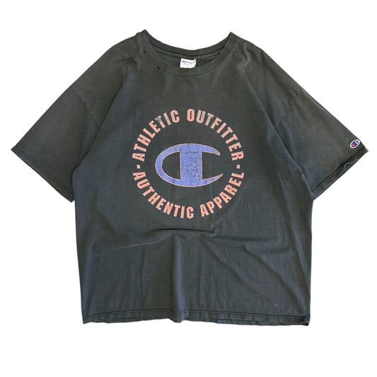Vintage Distressed Champion Athletics Tee