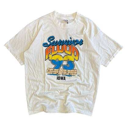 Vintage 1993 “Surviving Flood ‘93” Tee
