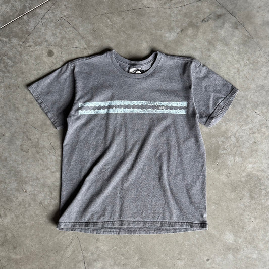 Women’s Y2K Nike Grey Surfer Stripes Boxy Tee