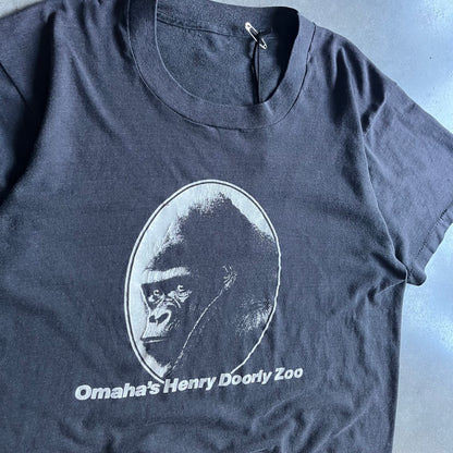 Vintage Omaha Henry Doorly Zoo Thrill A Gorilla Tee