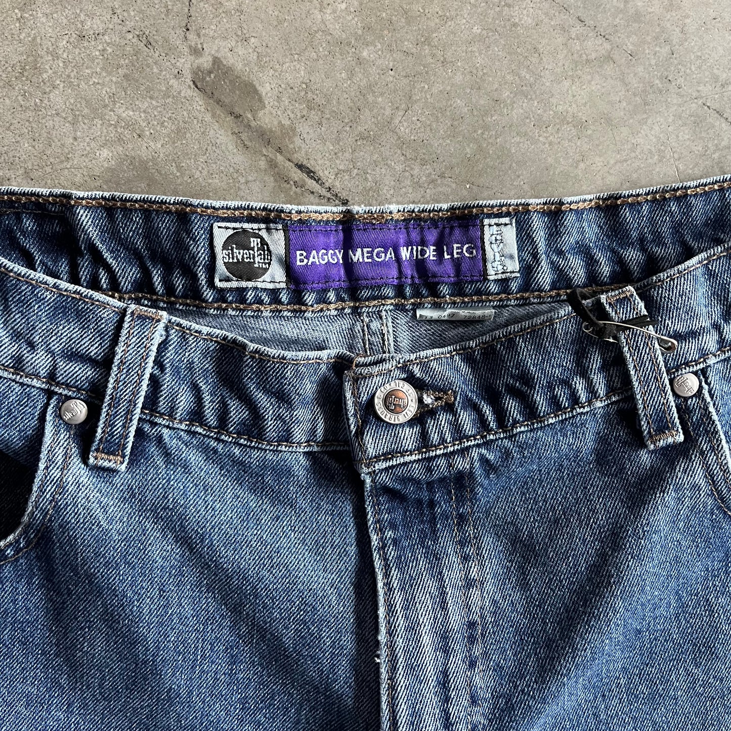 Vintage Levi’s Silvertab Baggy Mega Wide Leg Jeans