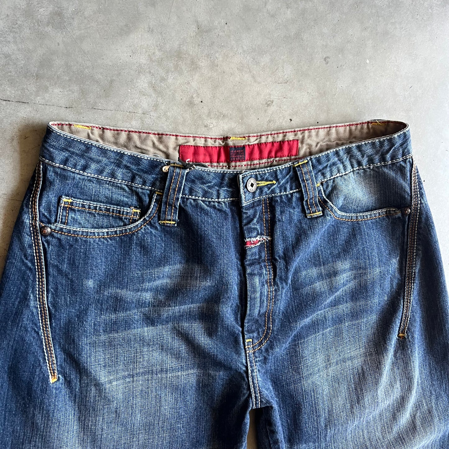 Vintage Marithe Francois Girbaud Kanji Graffiti Baggy Jeans