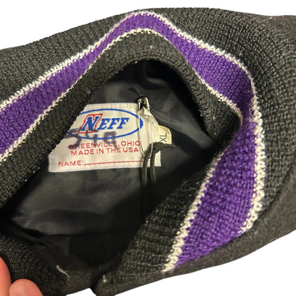 2007 Black & Purple Wendy’s Highschool Heisman Varsity Jacket