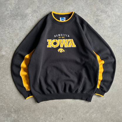 Y2K Two Tone Iowa Hawkeyes Sweatshirt