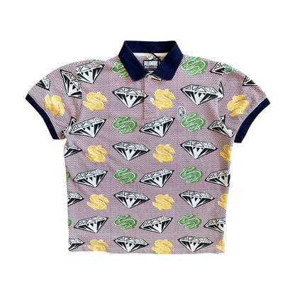 Billionaire Boys Club Money & Diamonds Polo Shirt