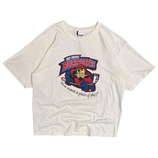 Y2K Des Moines Buccaneers “…Want A Piece Of This?” Tee