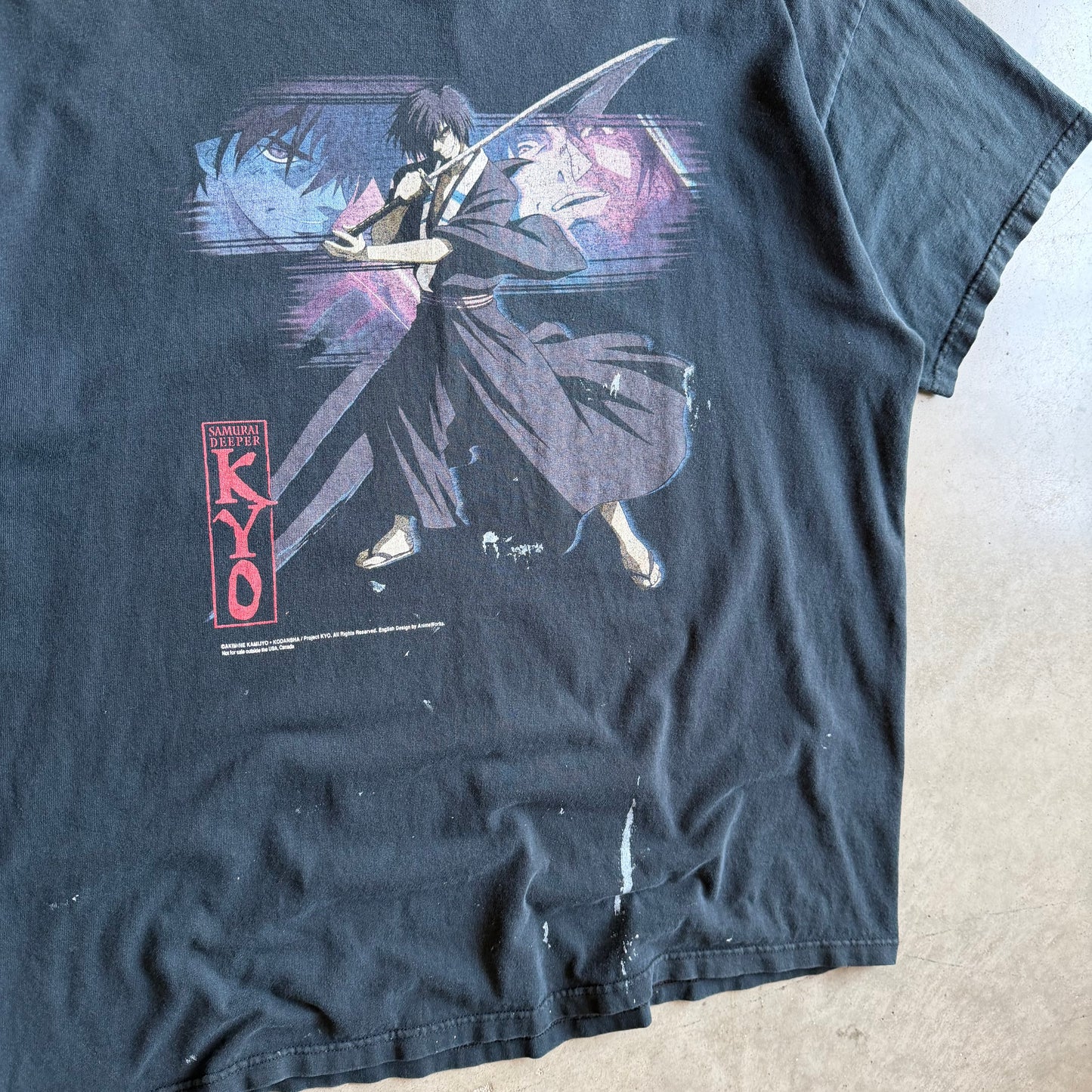 Y2K Samurai Deeper Demon Eyes Kyo Tee