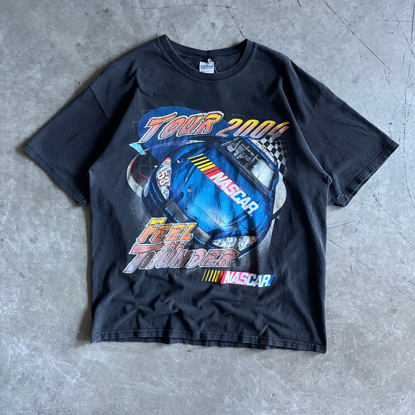 Y2K ‘04 Feel The Thunder Nascar Tee