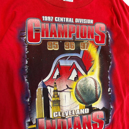 1997 Cleveland Indians Central Division Champs Tee