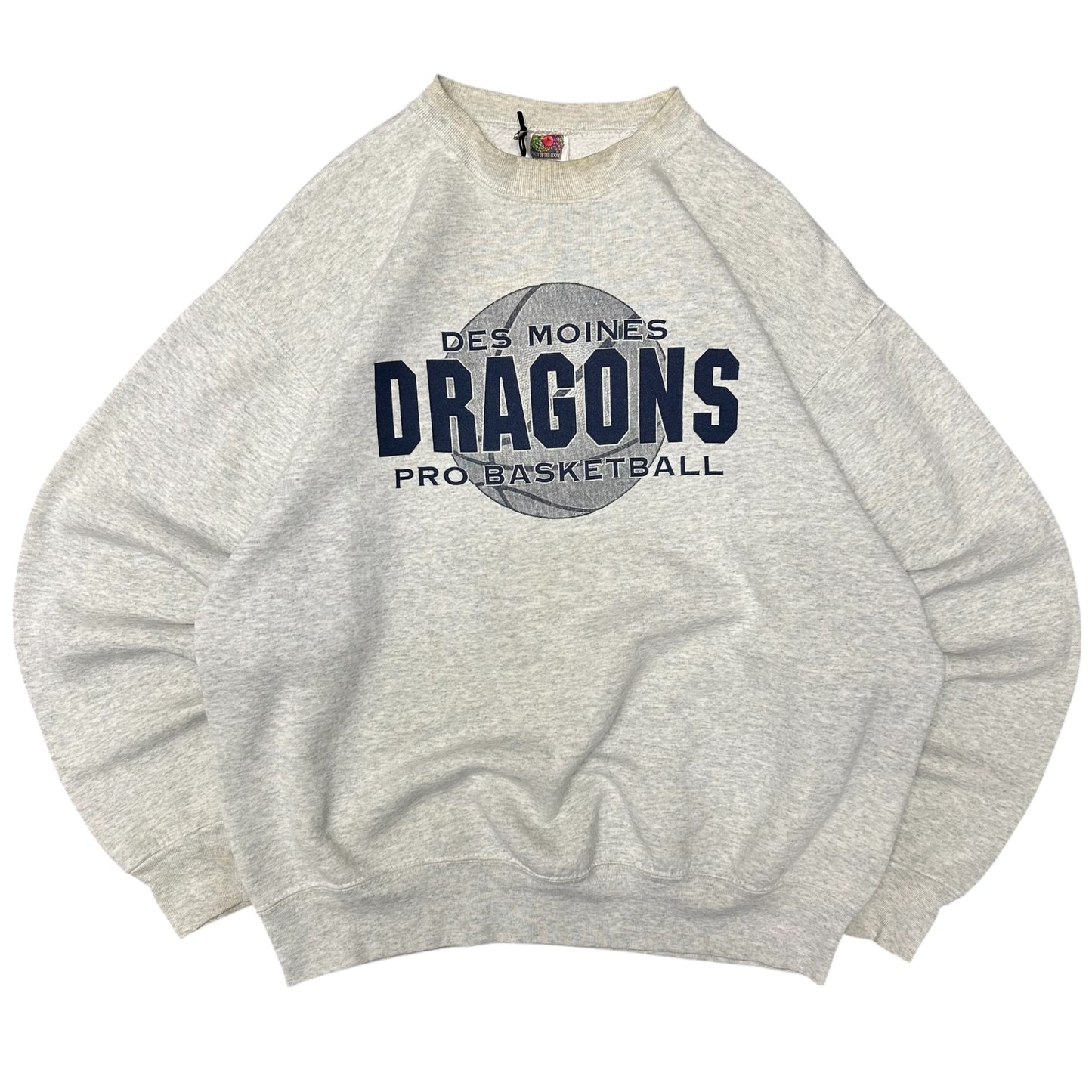 Vintage Des Moines Dragons Basketball Sweatshirt