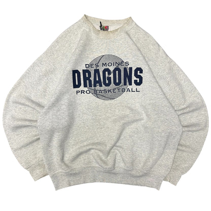 Vintage Des Moines Dragons Basketball Sweatshirt