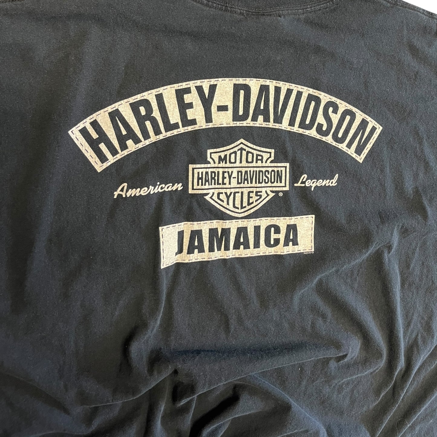 Y2K Jamaica Harley Davidson Tee