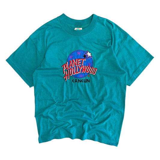 Y2K Planet Hollywood Cancun Logo Tee
