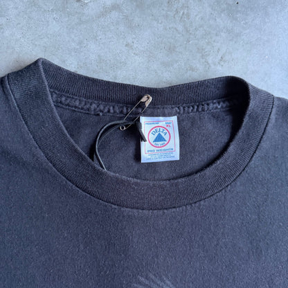 Vintage Soaring Swooping Eagle Black Tee
