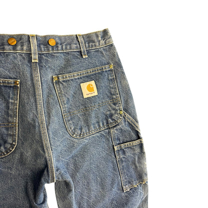 Carhartt ‘B07 DNM’ Denim Double Knees w/ ISU Patch