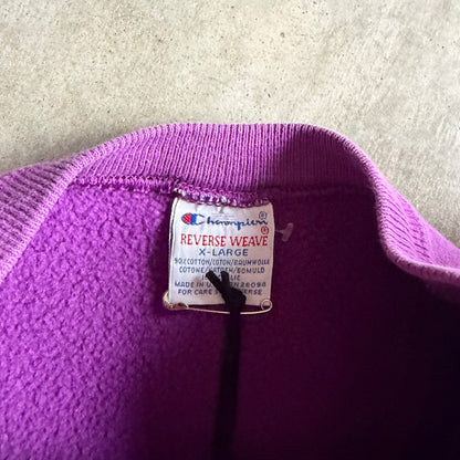Vintage Champion Reverse Weave “Iowa #73” Purple Sweatshirt