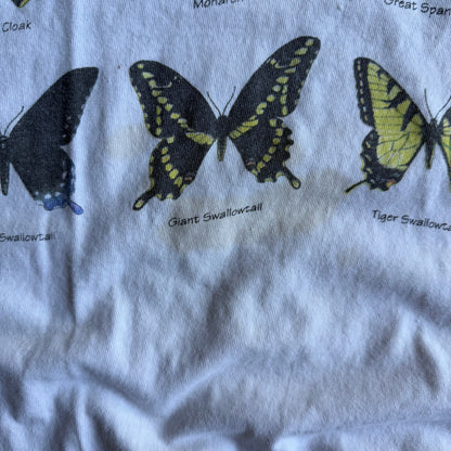 Vintage Field Guide To Butterflies Tee