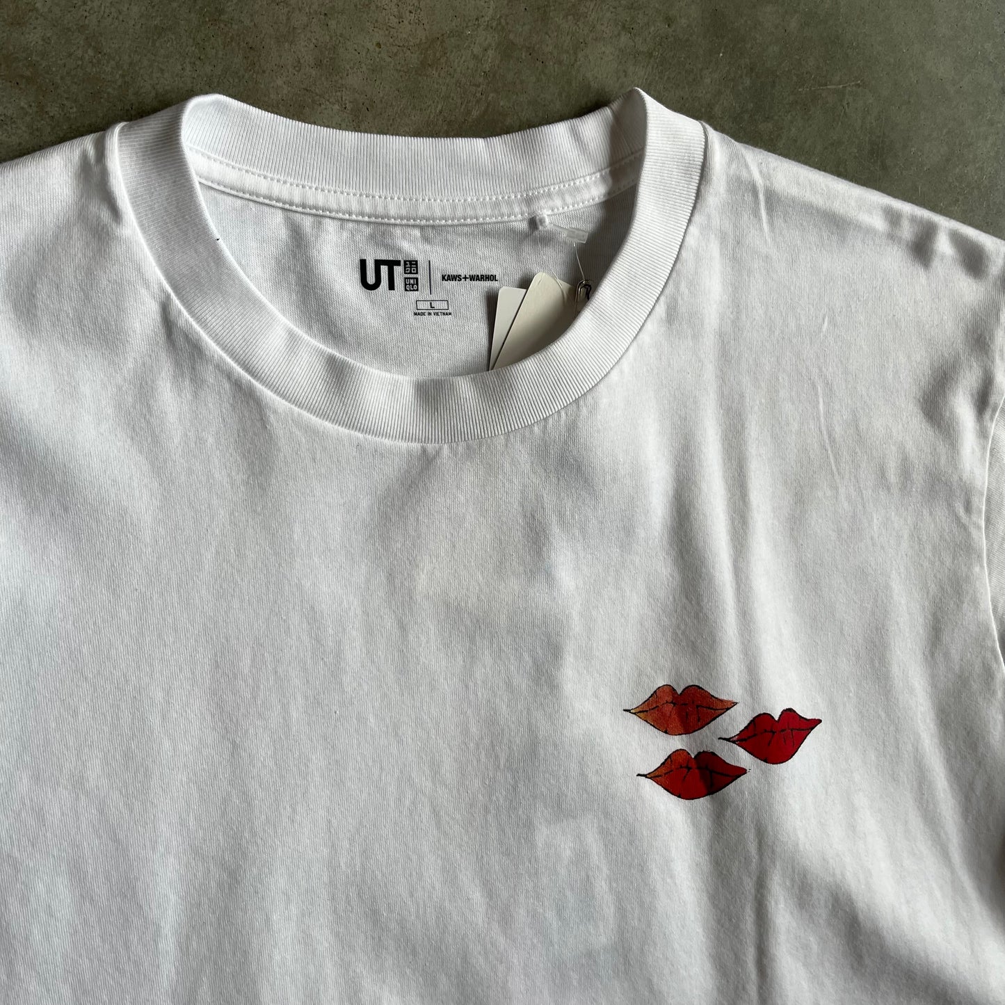 Uniqlo x Kaws x Warhol Pink Bunny Tee