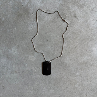 eforenything - E Dog Tag (Black)