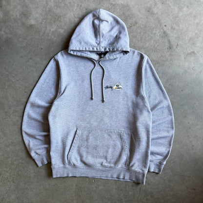 Stussy x Yo! MTV Raps Heather Grey Hoodie