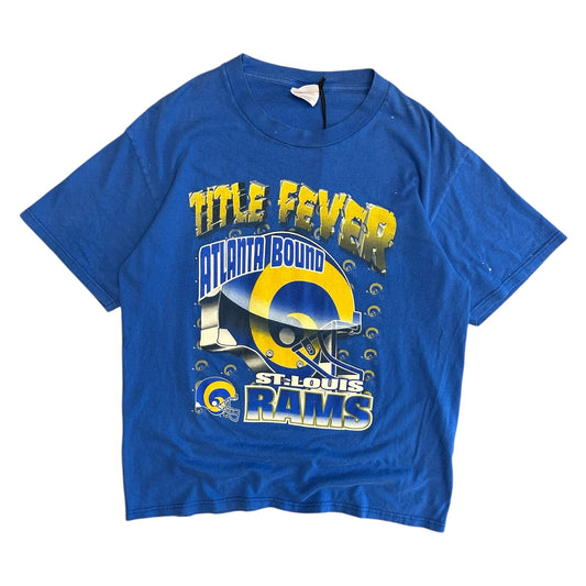 Vintage Title Fever St. Louis Rams Blue Tee