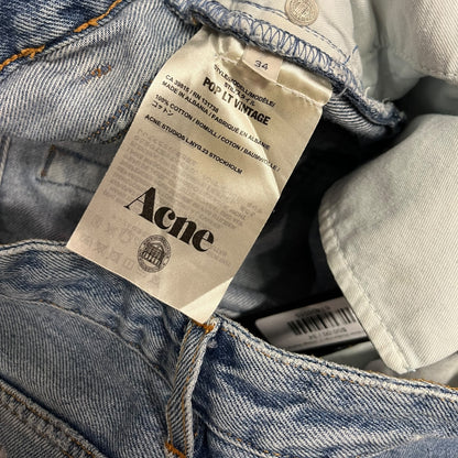 Woman’s Acne Studios Pop LT Vintage Boyfriend Cropped Jeans