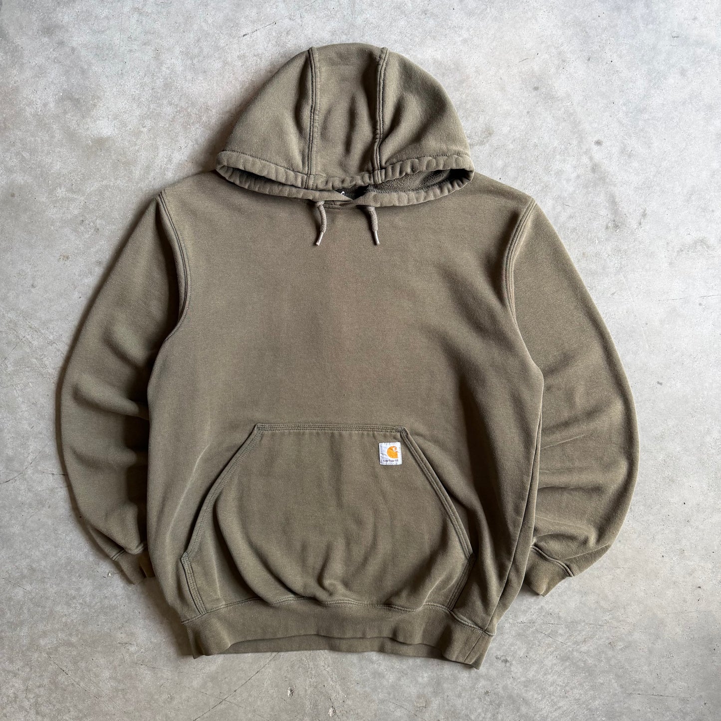 Y2K Carhartt Original Fit Green Hoodie