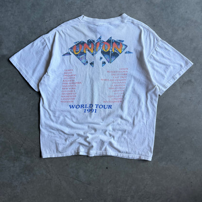 Vintage 1991 Yes World Tour Brockum T Shirt