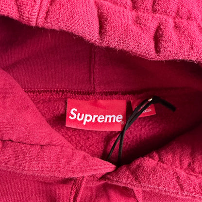 Supreme SS19 Tag Logo Hoodie - Cardinal