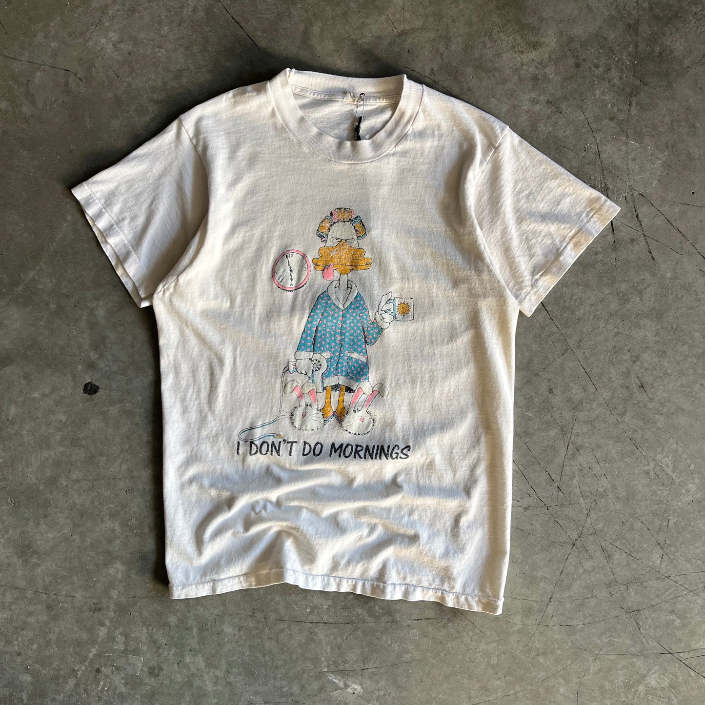 Vintage Duck Don’t Do Mornings Tee