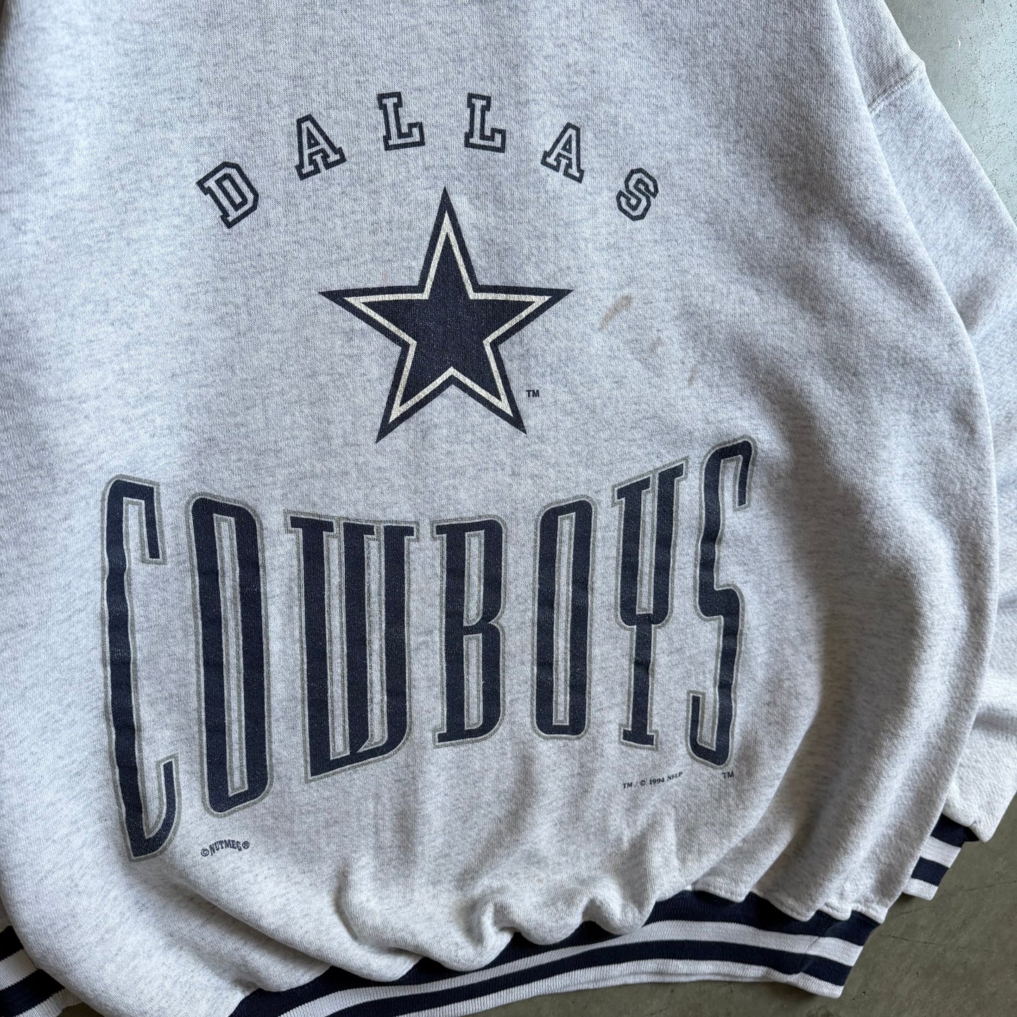 Vintage ‘94 Dallas Cowboys Big Spell-Out & Logo Sweatshirt