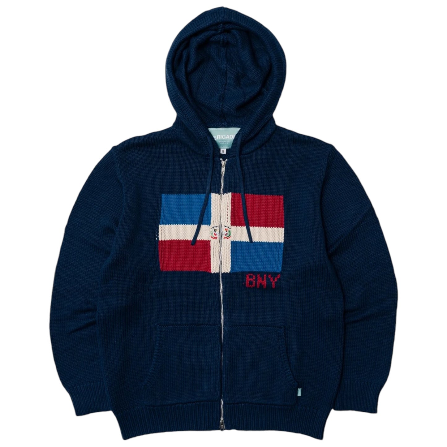 Brigade - La Madre Zip Knit Hoodie (Navy)