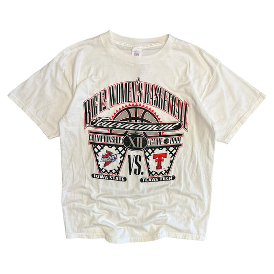 1999 Iowa State Big 12 Women’s Basketball Championship Tee