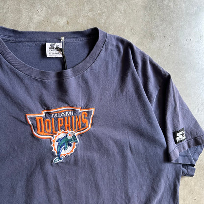 Vintage Starter Miami Dolphins Embroidery Logo Tee