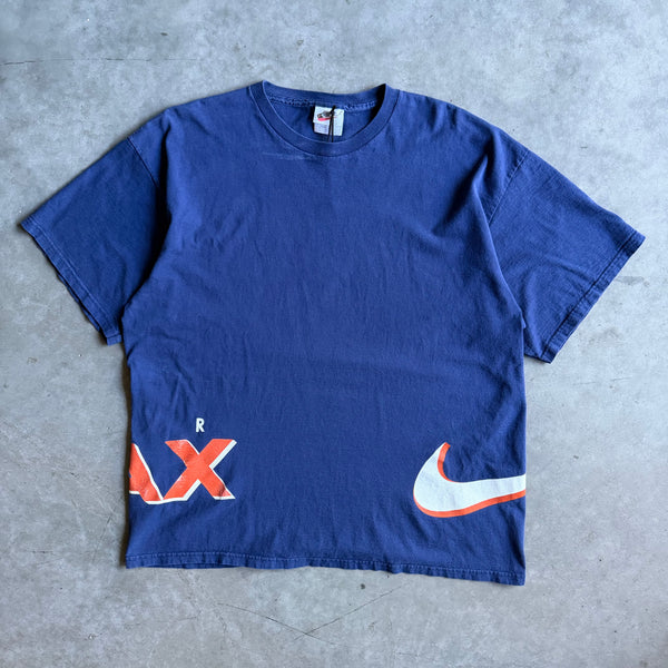 90s Nike Air Max Graphic Tee Navy Blue