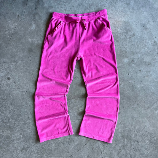 Women’s Y2K Arizona Hot Pink Velour Track Pants