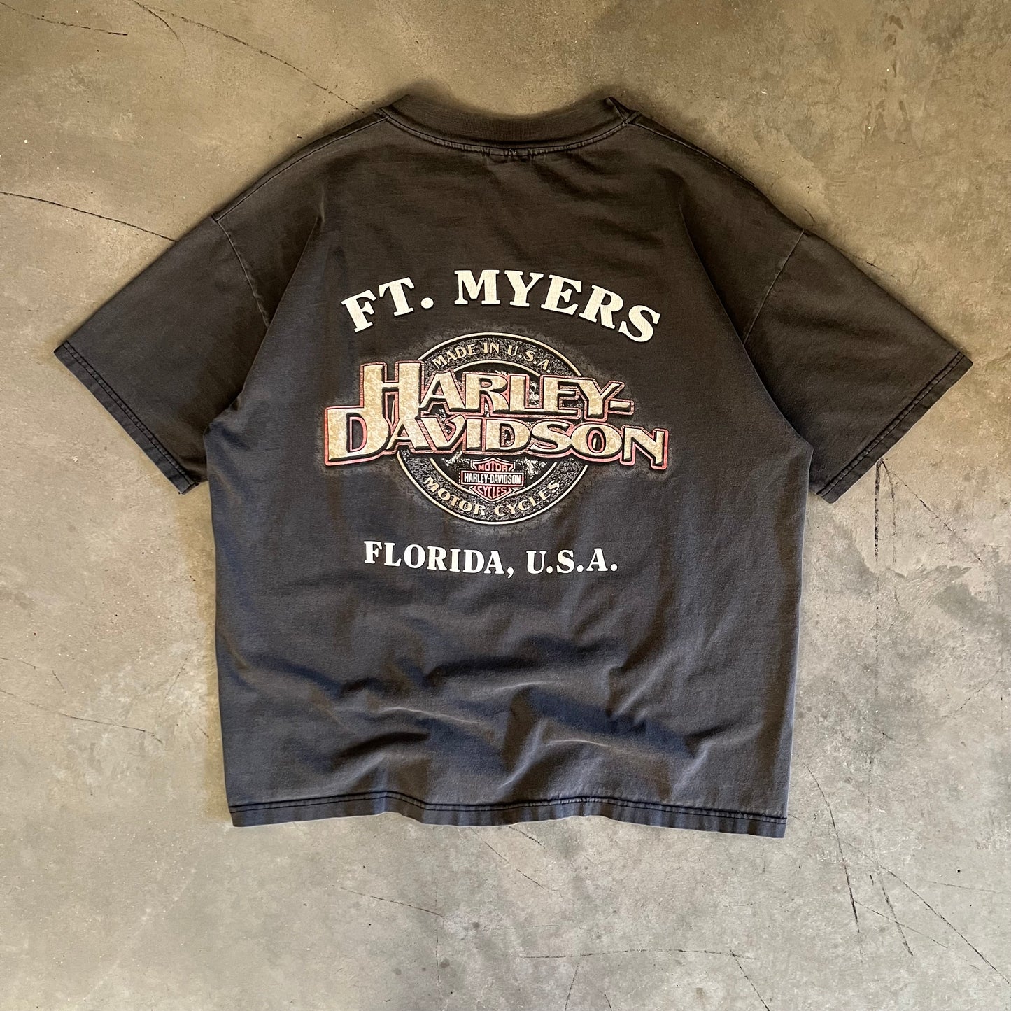 Vintage Harley Davidson Chrome Classic Tee