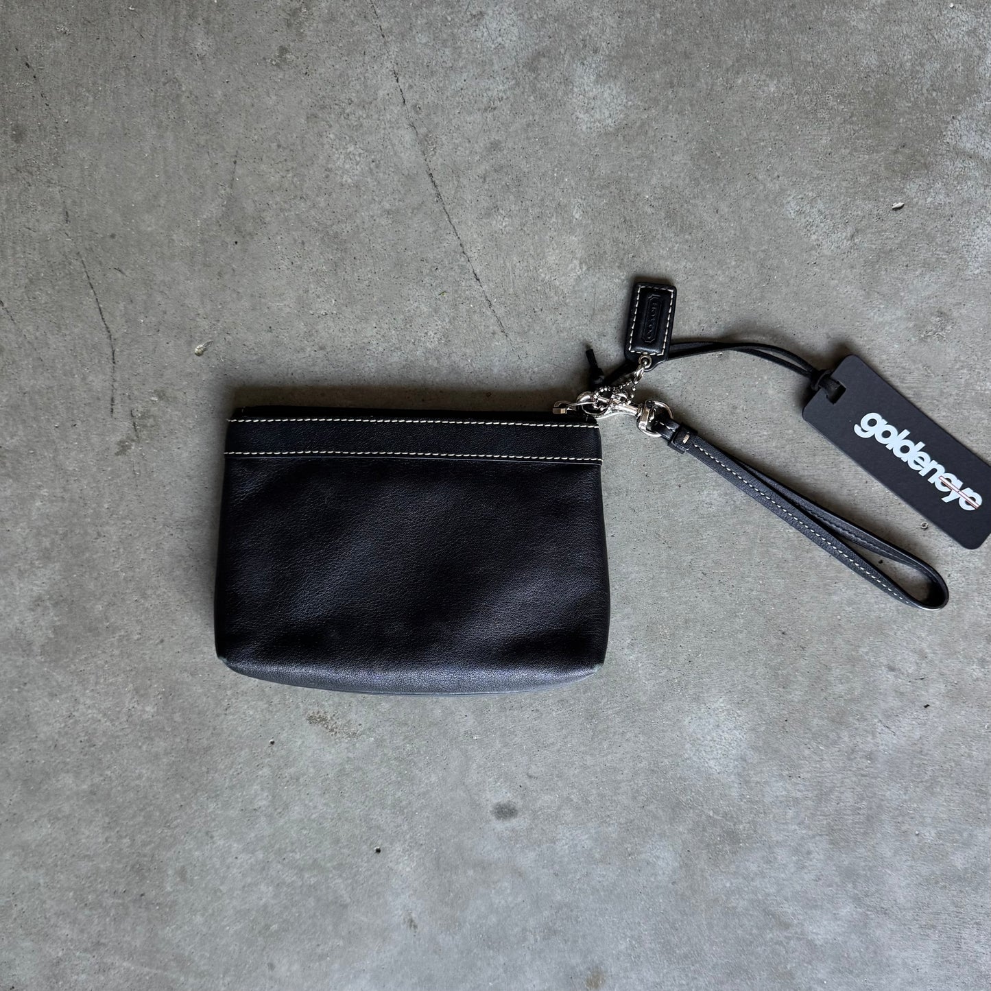 Y2K Coach Black Wallet Pouch