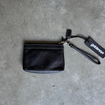 Y2K Coach Black Wallet Pouch