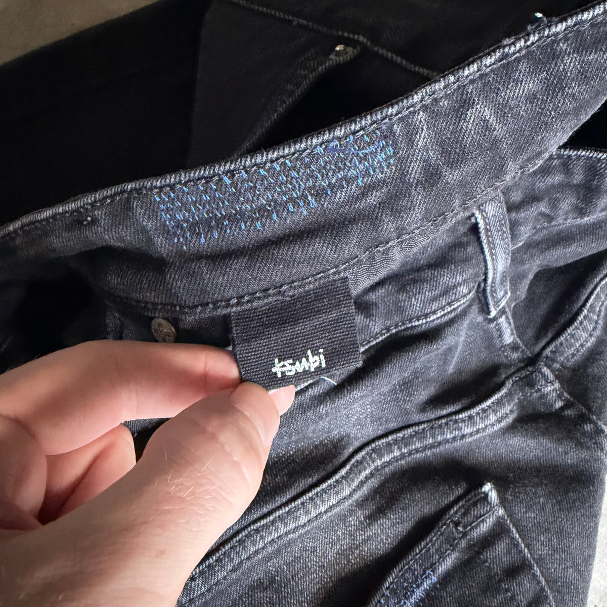 Ksubi Distressed Knee Black Slim Fit Jeans
