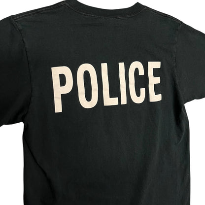 Vintage Police Double Sided Spell Out Tee