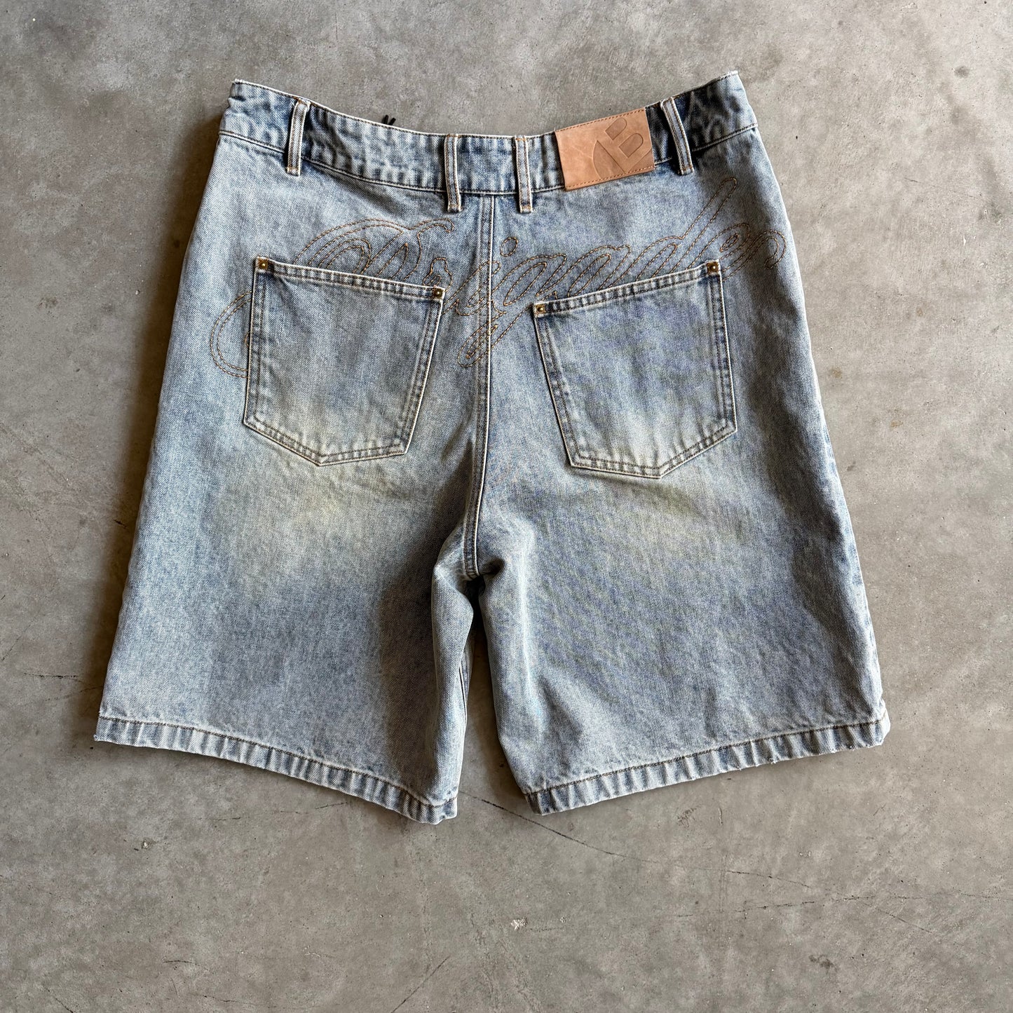 Brigade - Denim Carpenter Shorts (Light Wash)