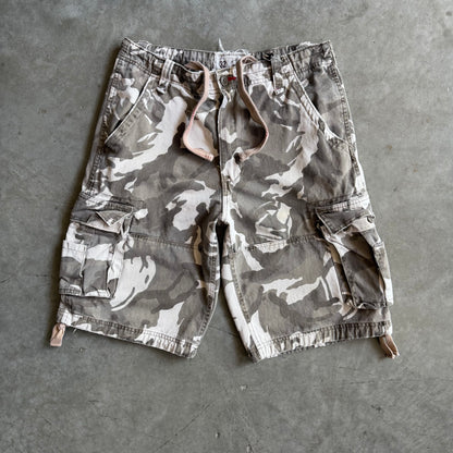 Y2K US Apparel Camo Cargo Shorts