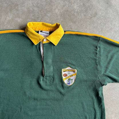 Vintage Iowa Falls Green & Yellow #15 Rugby Shirt